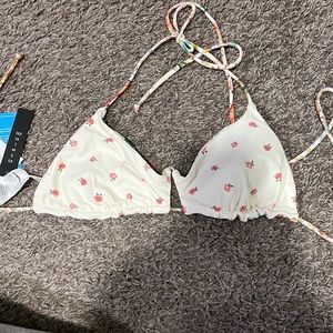 O’Neill reversible Arden floral Madrid top. Tags on, never worn